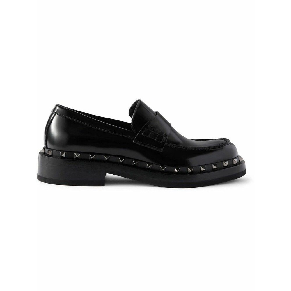 Valentino Garavani Rockstud M-Way Loafers Mens EU 42.5 $1190